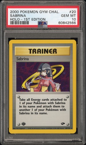 Sabrina (1st Edition) graded PSA 10 for sale on eBay