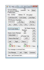 Program for controlling an ARTI Under Monitor Display UMD 