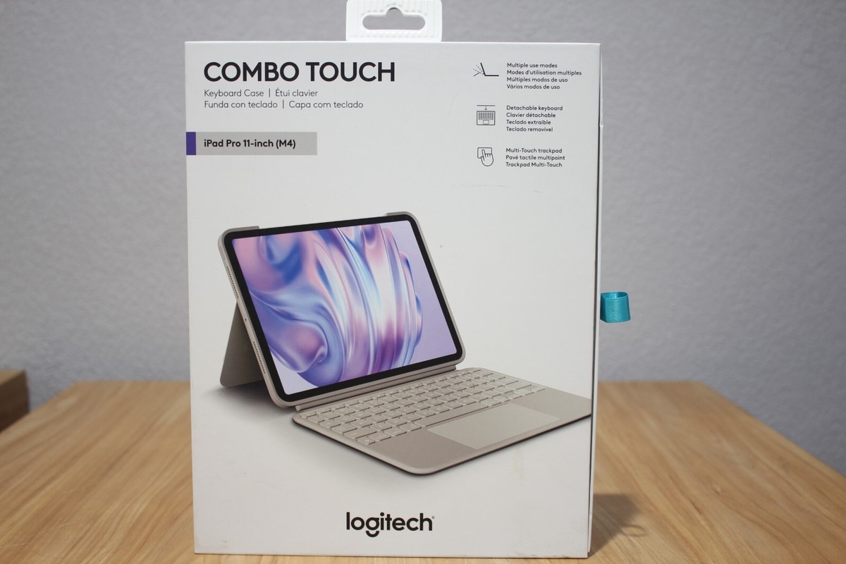 Logitech Combo Touch for iPad Pro 11-inch Keyboard Case (M4 chip