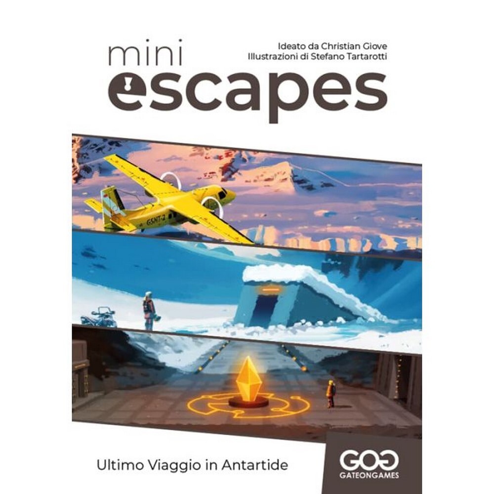 Mini Escapes - Ultimo Viaggio in Antartide Gioco da Tavolo in Italiano