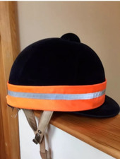 Banda para sombrero de montar Hi Viz - todos los colores
