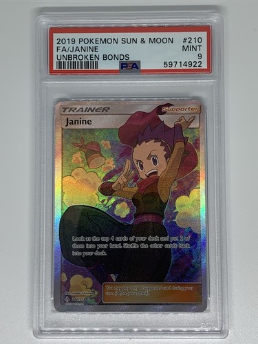 Janine graded PSA 9 for sale on eBay