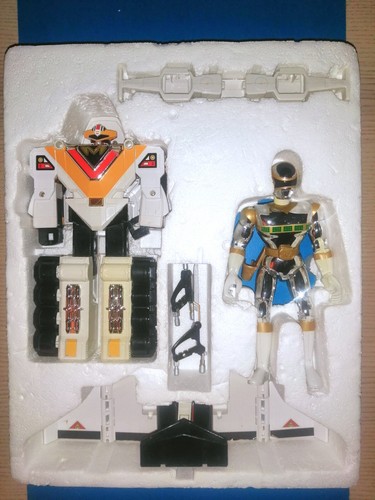 POWER RANGERS IN SPACE DX DELUXE MEGA WINGER MEGARANGER en boite - Photo 3/5