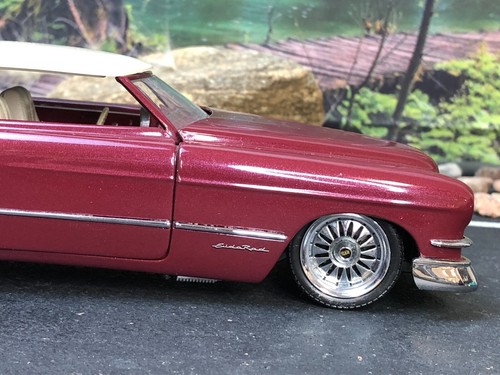 Imperfect 1:24 Diecast Franklin Mint BURGUNDY BOYD ELDOROD + COA (No Box) - Picture 13 of 24