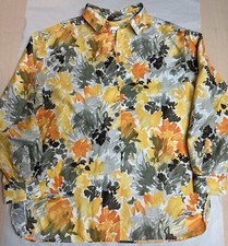 Weathervane Women’s Multi Colored Button Down Shirt Made In USA