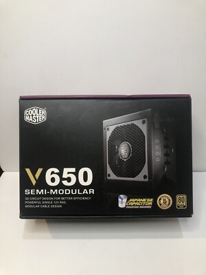Cooler Master V Semi-Modular 650 W 80+ Gold Certified Rs-650-Amaa-G1 (G)