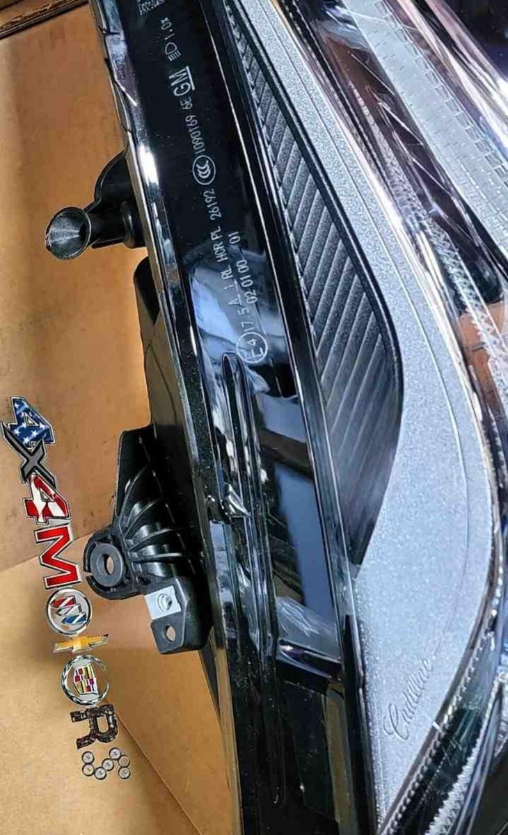 2019-2023 CADILLAC XT4 Left Driver Headlight W/O Cornering-LAMP
