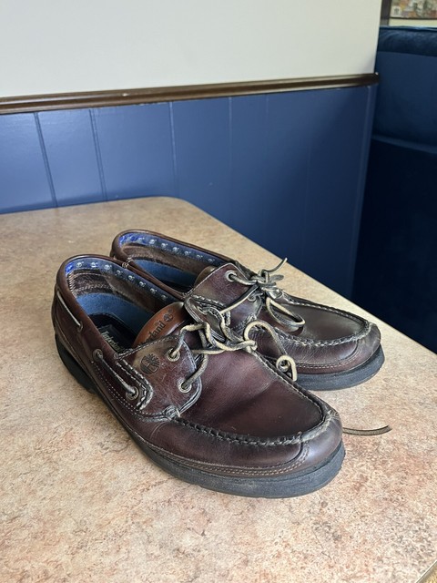 Classic Leather Boat Shoes Rootbeer 