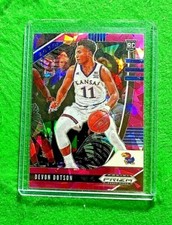 DEVON DOTSON PRIZM PINK ICE ROOKIE CARD JERSEY #11 KANSAS RC BULLS 2020 PRIZM DP