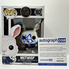 Michael Sheen AUTOGRAPH Alice Through The Glass - Mctwisp Signed Funko Pop ACOA