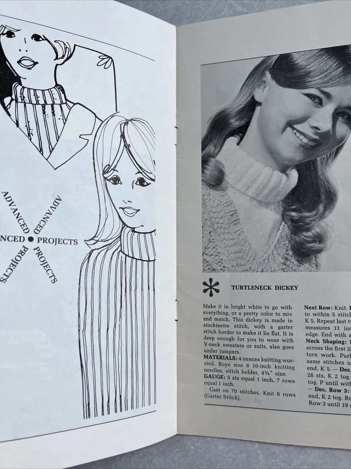 Let's Learn to Knit, It's easy as pie! Instructional Student Manual by Boye DIY - Image 4 of 4