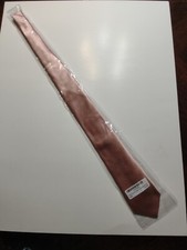 PUCCINI Pink Adult Microfiber Necktie Soft Pink 58" L, 3.25" W