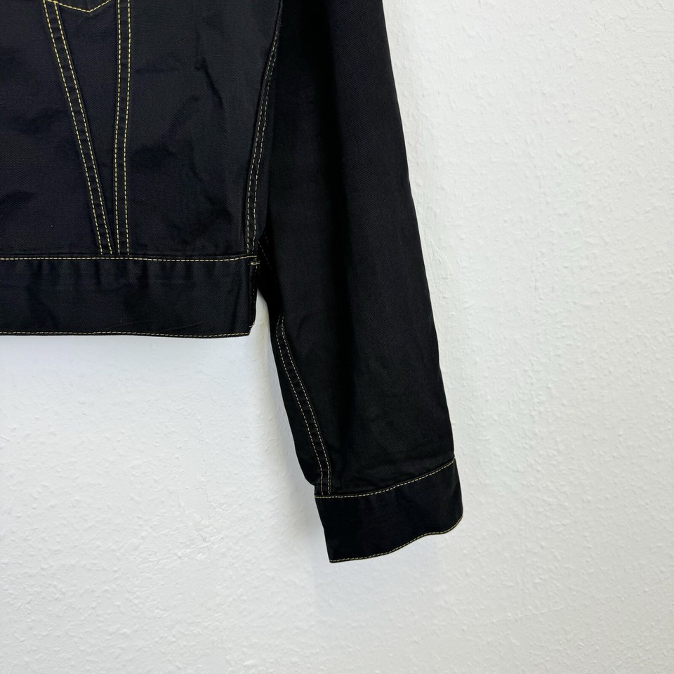 Vintage 1980s Jean Paul Gaultier Denim Jacket Mens Size 52 Extra Large