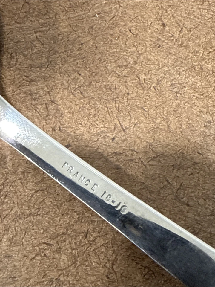 9 cucharas sopera Williams-Sonoma Morgan 18/10 acero inoxidable Francia 8 1/4" Foto 4 de 4