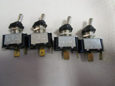 CARLING TECHNOLOGIES 10 AMP TOGGE SWITCH SET OF (4) 1510R MARINE BOAT