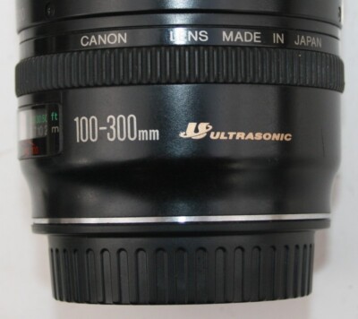 OBJECTIF CANON ULTRASONIC 100-300mm 1: 4.5-5.6 pour EOS EUR 65,00 - FR
