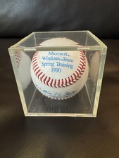 VINTAGE MICROSOFT WINDOWS TEAM SPRING TRAINING 1990 BASEBALL BILL GATES SOUVENIR