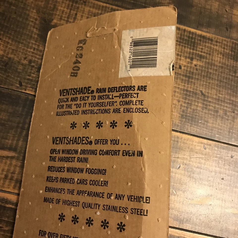 Protectores de lluvia ventana ventilación visera pantalla para Suzuki Sidekick 1991 4 piezas nuevo acero Foto 4 de 4