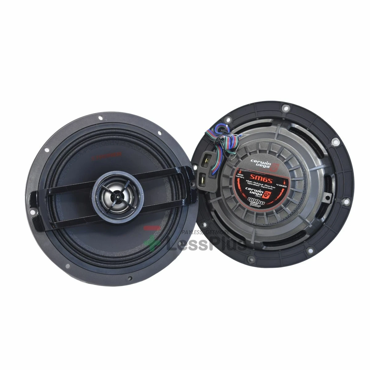 Cerwin Vega SM65 6.5 4 75W RMS 400W High Output 3 Way Coaxial