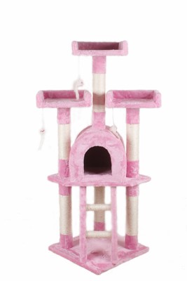 pink scratching post