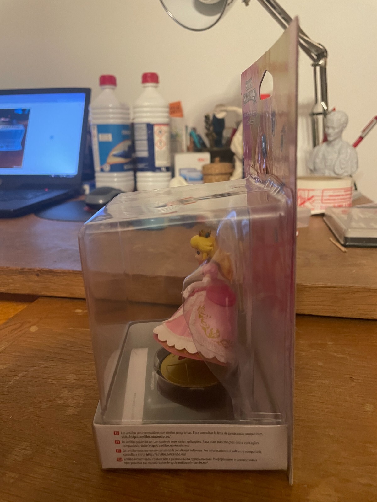 Amiibo PEACH 2 Super Smash Bros édition originale First Print scellée - 3
