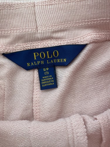Polo Ralph Lauren Girl's Fleece Jogger Pant # Size S ( 7 ) - Picture 2 of 4