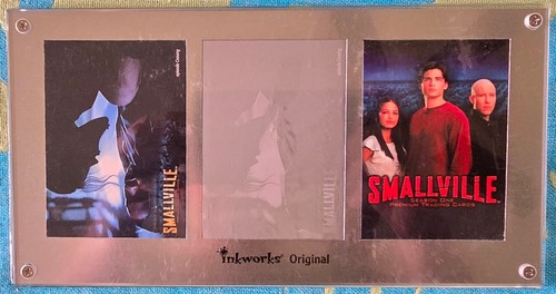 Inkworks Smallville Season One Printing Plate Red #60 in Case with COA Card