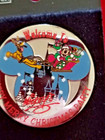 Disney WDW Mickey's VeryMerry Christmas Party 2001 Pluto Santa Sleigh Pin LE5000 — photo 2