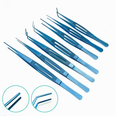 Titanium Vascular pliers Cardiac Dissecting Forceps neurosurgery tweezers