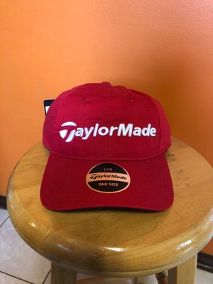 orange taylormade hat