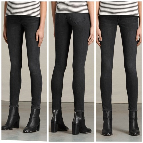 Saints Mast Mid-Gray Skinny Jeans Size 