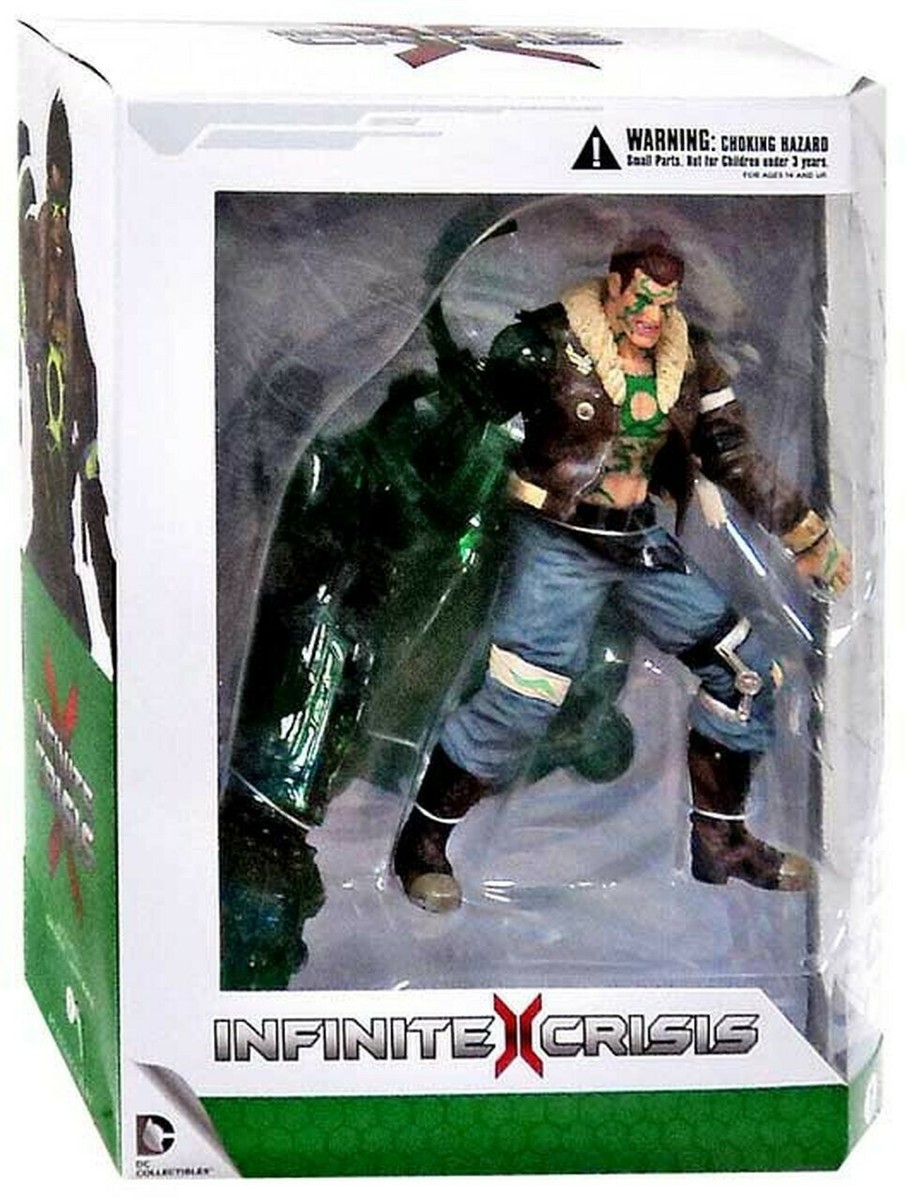 最終価格‼️TEBEN LiteSpin DC 左 DC Infinite Crisis Atomic Green Lantern Action Figure DC