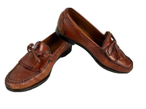 Mens 8.5 E- Made in USA FOOTJOY Brown 