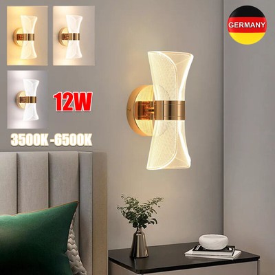 2025 LED Wandleuchte Wandlampe Flur Strahler Innen Wohnzimmer Beleuchtung Modern