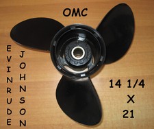 ELICA FUORIBORDO ORIGINALE 14 1/4x21 OMC EVINRUDE JOHNSON ALLUMINIO 391202