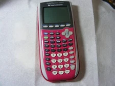 Texas Instruments TI-84 Plus Silver Edition Graphing Calculator - Pink