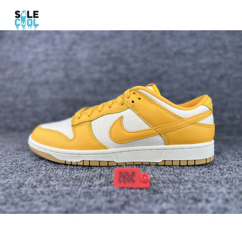 Nike Dunk Low Retro PRM University Gold Yellow Men's Shoes HF4867-739