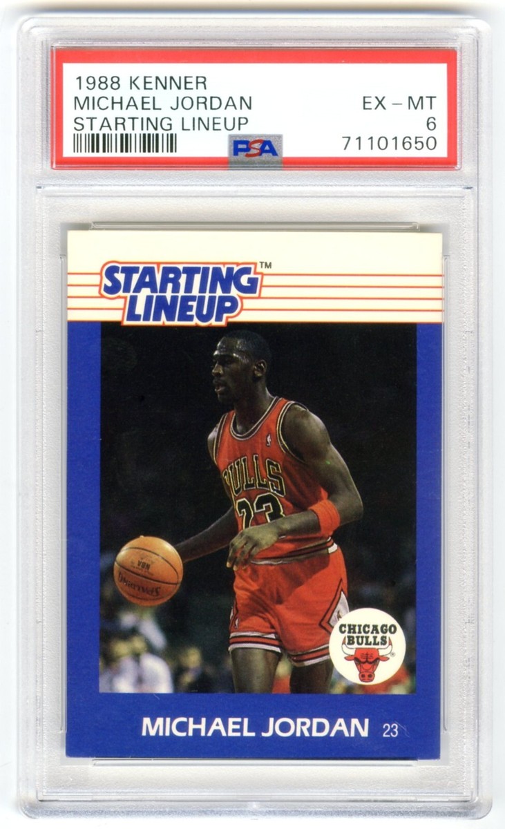 MICHAEL JORDAN~RARE (POP 152) 1988 KENNER STARTING LINEUP
