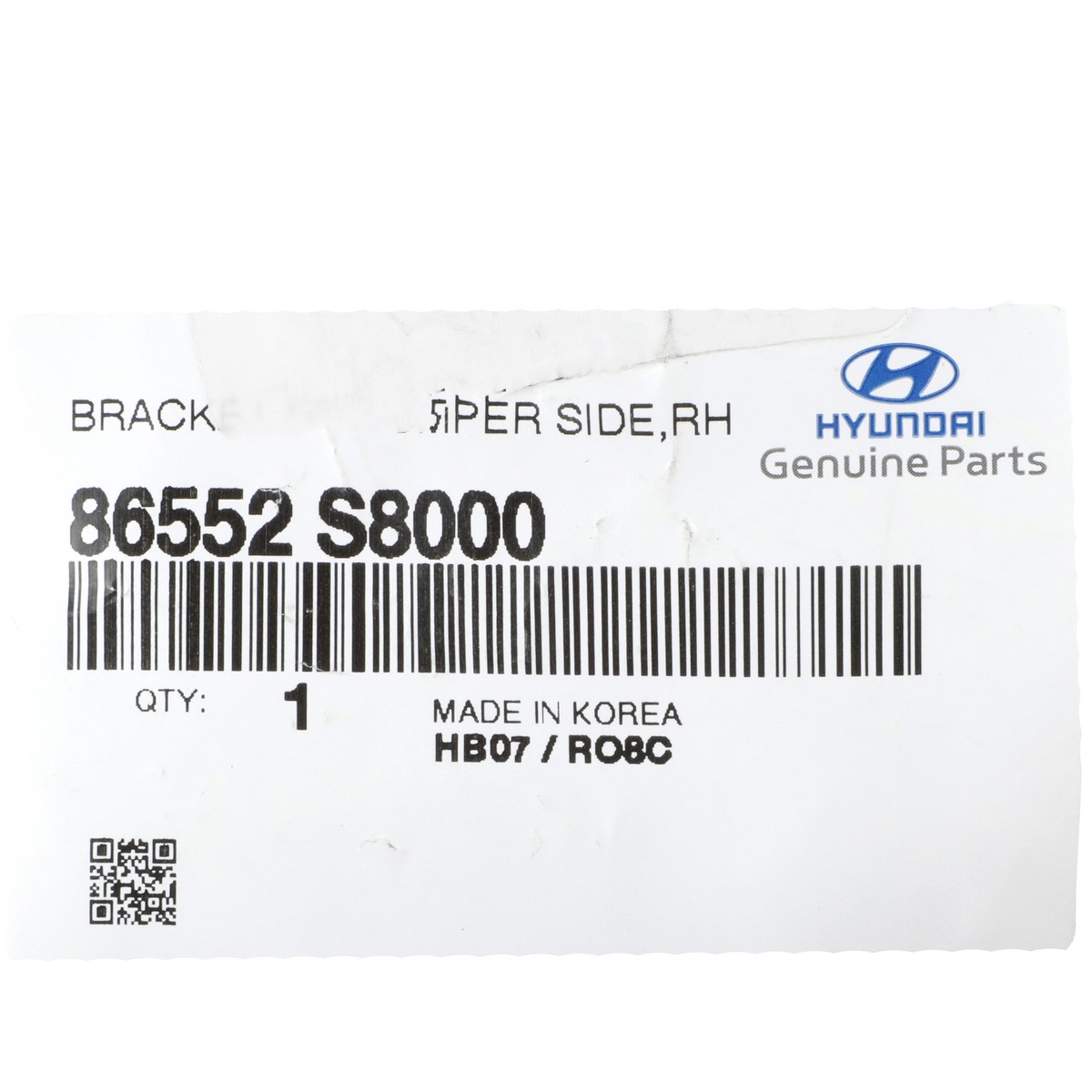 OEM NEW HYUNDAI 2020-2022 Palisade Fr Bumper Right Side Retainer