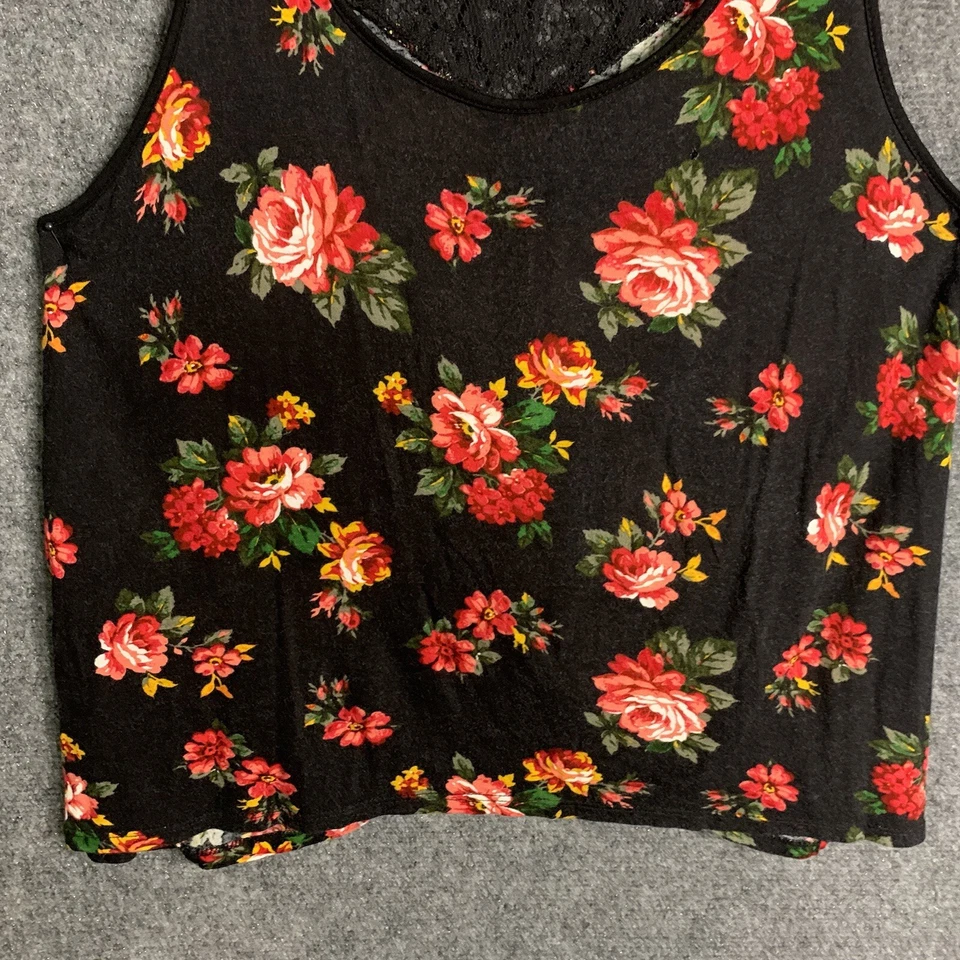 Ambiance Майка Кружево Цветочный Розарий Размер L Замочная скважина сзади Завязка сзади Сзади Сзади На талии - Изображение 3 из 4