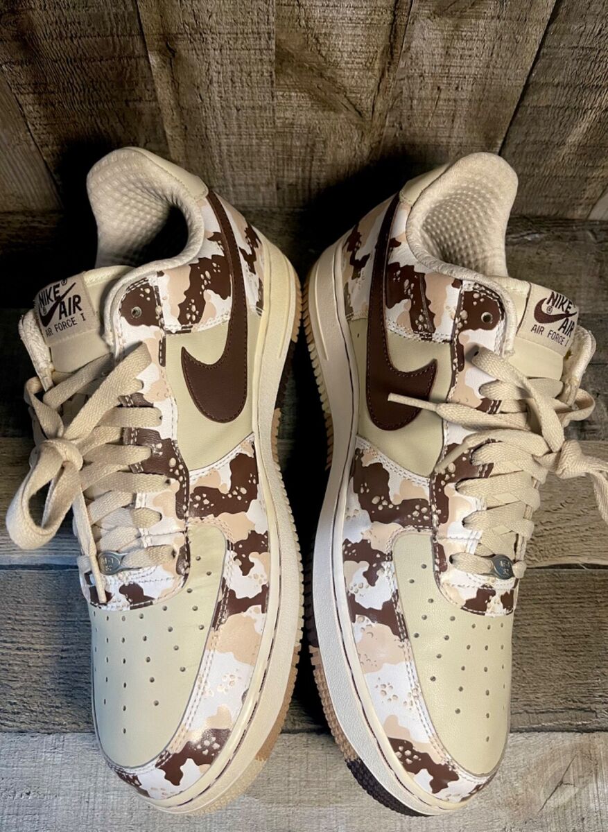 2006 Nike Air Force (1)Birch/Chocolate Camo (313641-221)Low 2006 Nike Air Force (1)Birch/Chocolate Camo (313641-221)Low