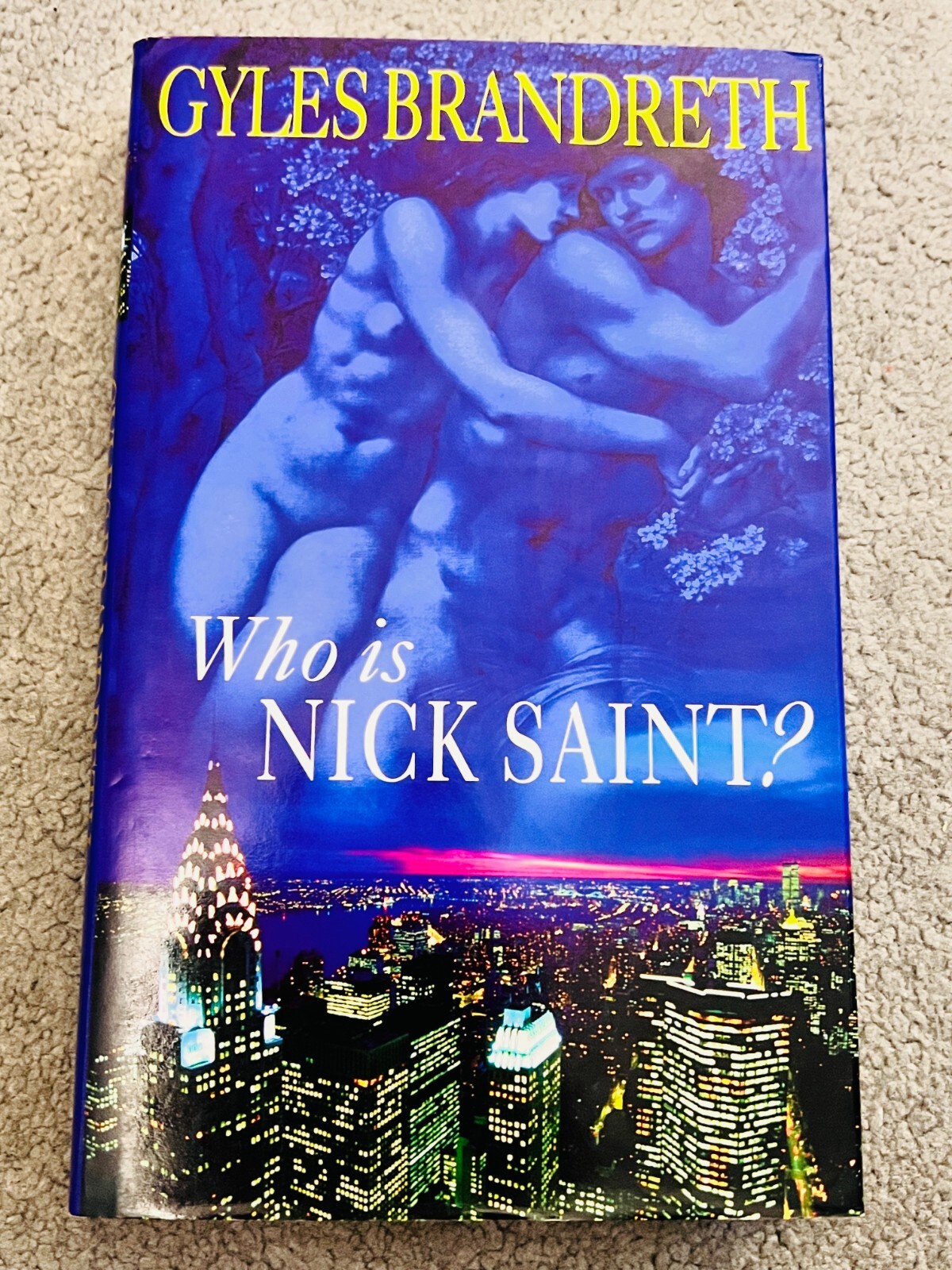 WHO IS NICK SAINT? by GYLES BRANDRETH - signed by the author (SB3360)