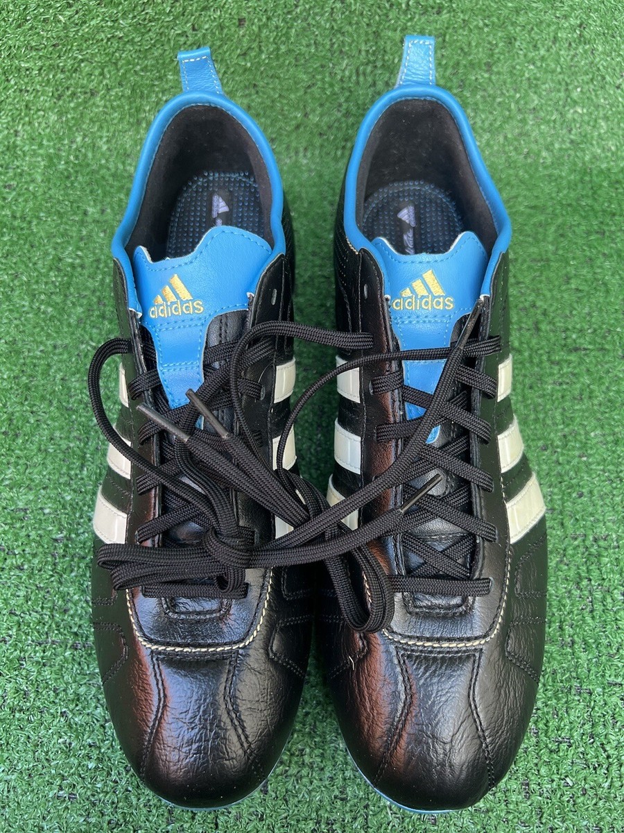 シューズ adidas adipure Adidas AdiPure II Black Blue FG – Classic Soccer Cleats