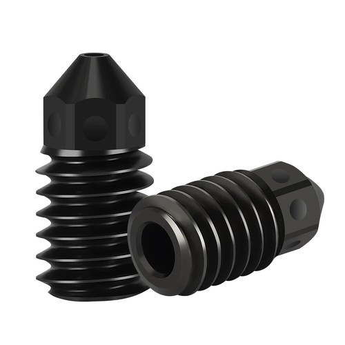2/3/5pcs 0.4/0.6/0.8mm Hardened Steel Nozzle für Bambu Lab A1/A1 Mini 3D Drucker - Picture 2 of 20