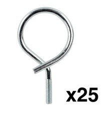 Construction 1-1/2" ID Bridle Wiring Rings for Beam Clamps (25 Pack)