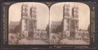 Westminster Abbey, London England - Antique Real Photo Stereoview