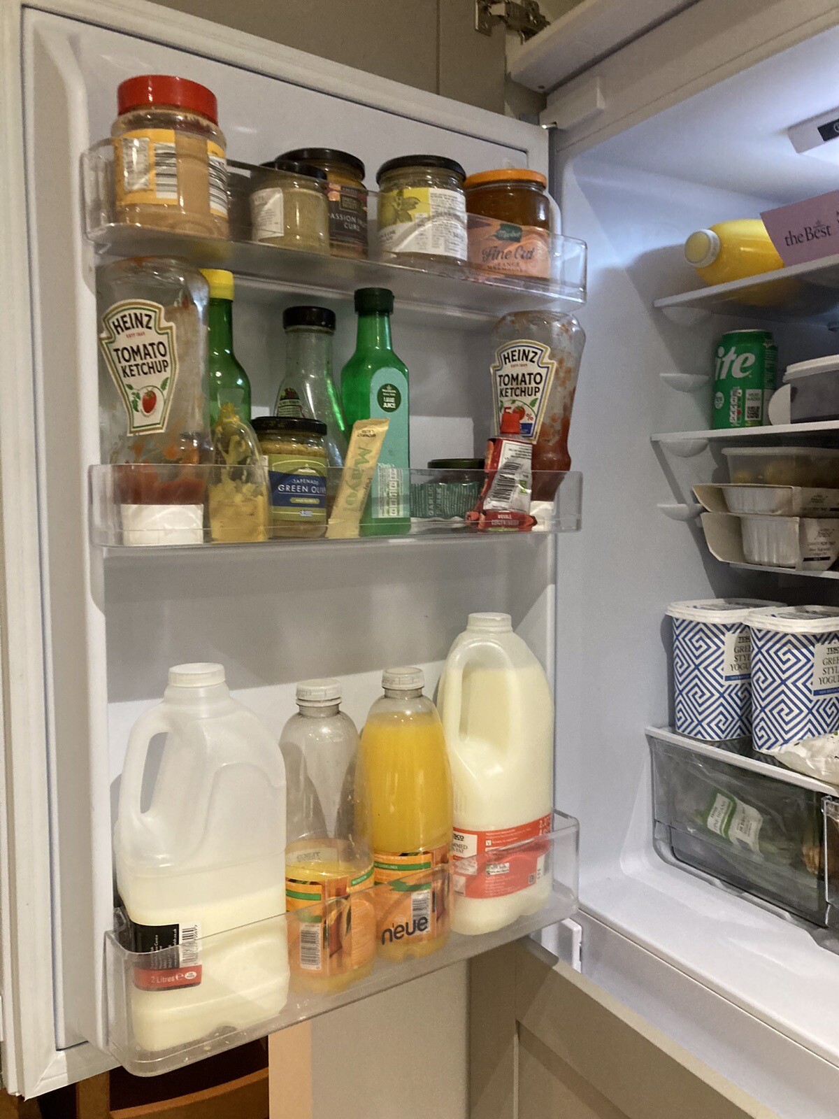 Integrated Fridge Freezer 50 50 eBay