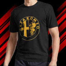 NEW! Alfa Romeo Logo Funny USA Size Unisex Hoodie & T-Shirt