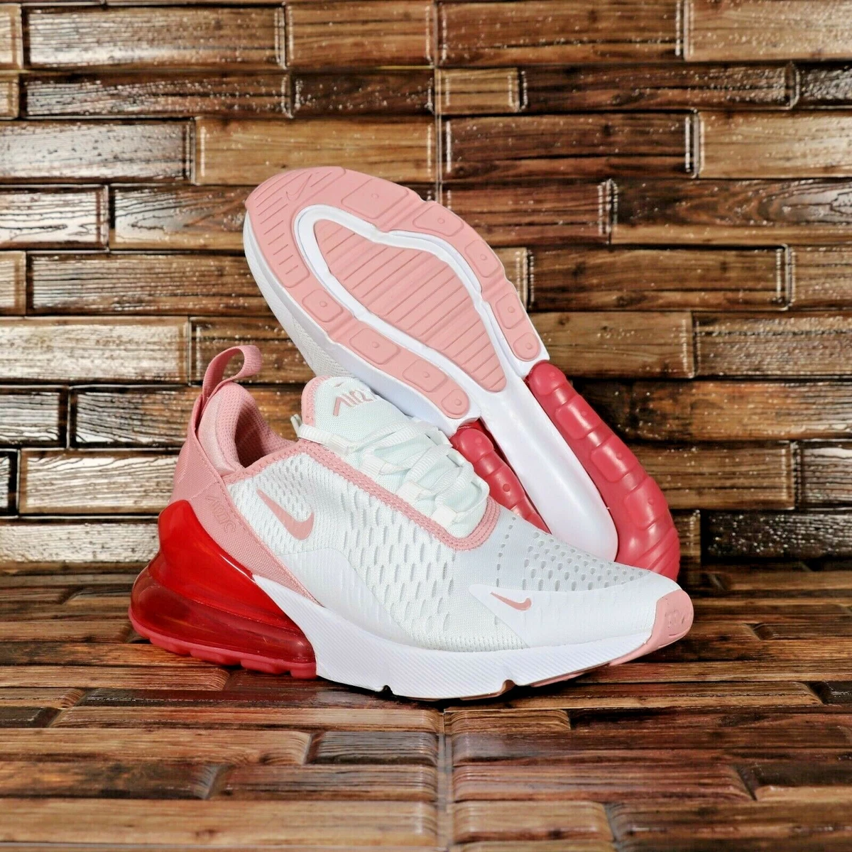 Joseph Banks Ithaca restjes Nike Air Max 270 GS White Pink Glaze Pink Salt Size 7Y Women&#039;s Sz 8.5  943345-108 | eBay