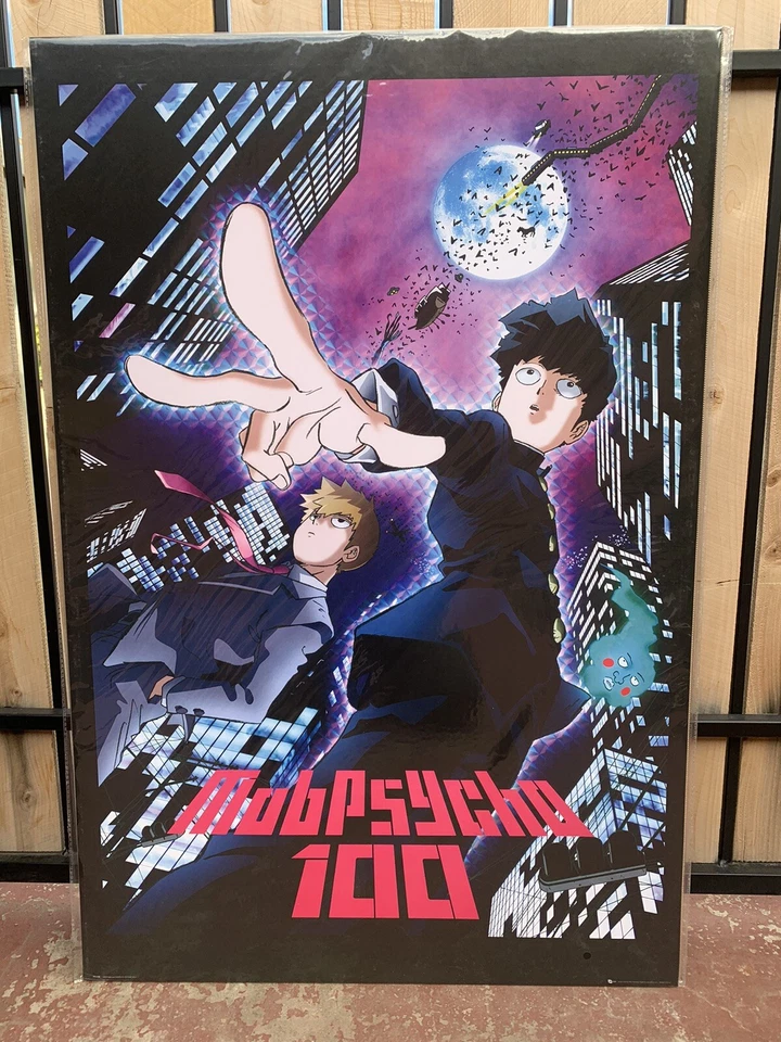Mob Psycho 100 Wall Art Poster HD Print Japan Anime Picture Room Decor 24x36